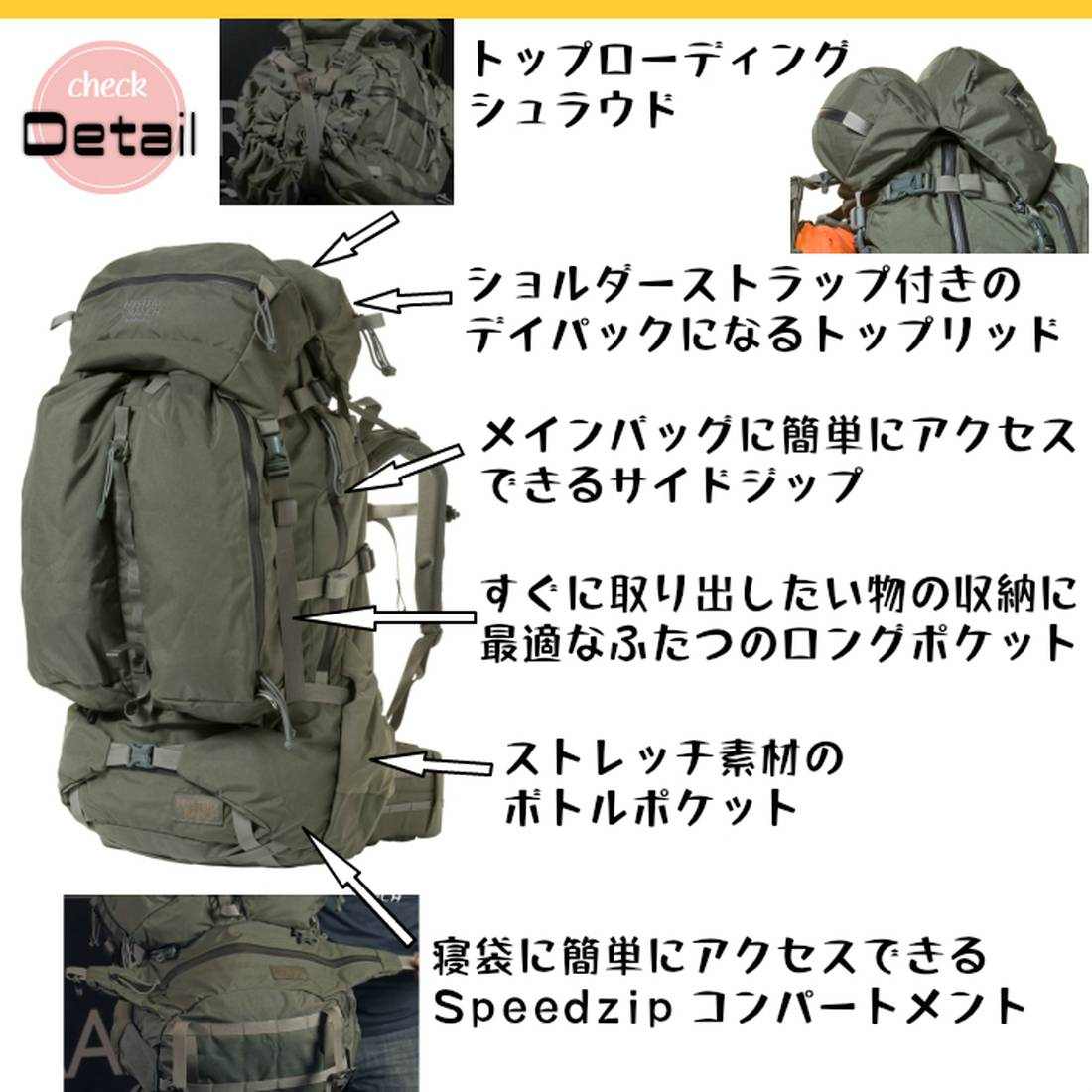 ミステリーランチ マーシャル UPDATEMODEL バックパック 国内
