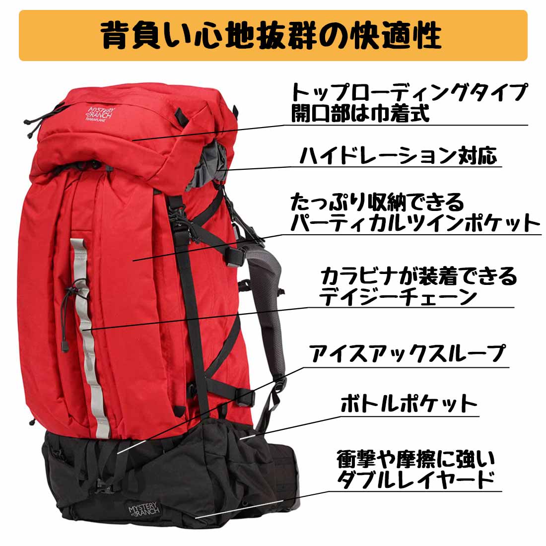 ミステリーランチ テラプレーン バックパック 国内正規品 | 販売