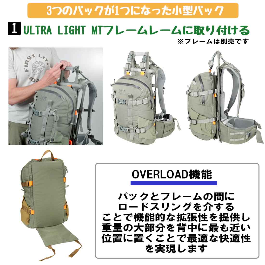 ミステリーランチ グラベリー 18 デイパック リュックサック 国内正規