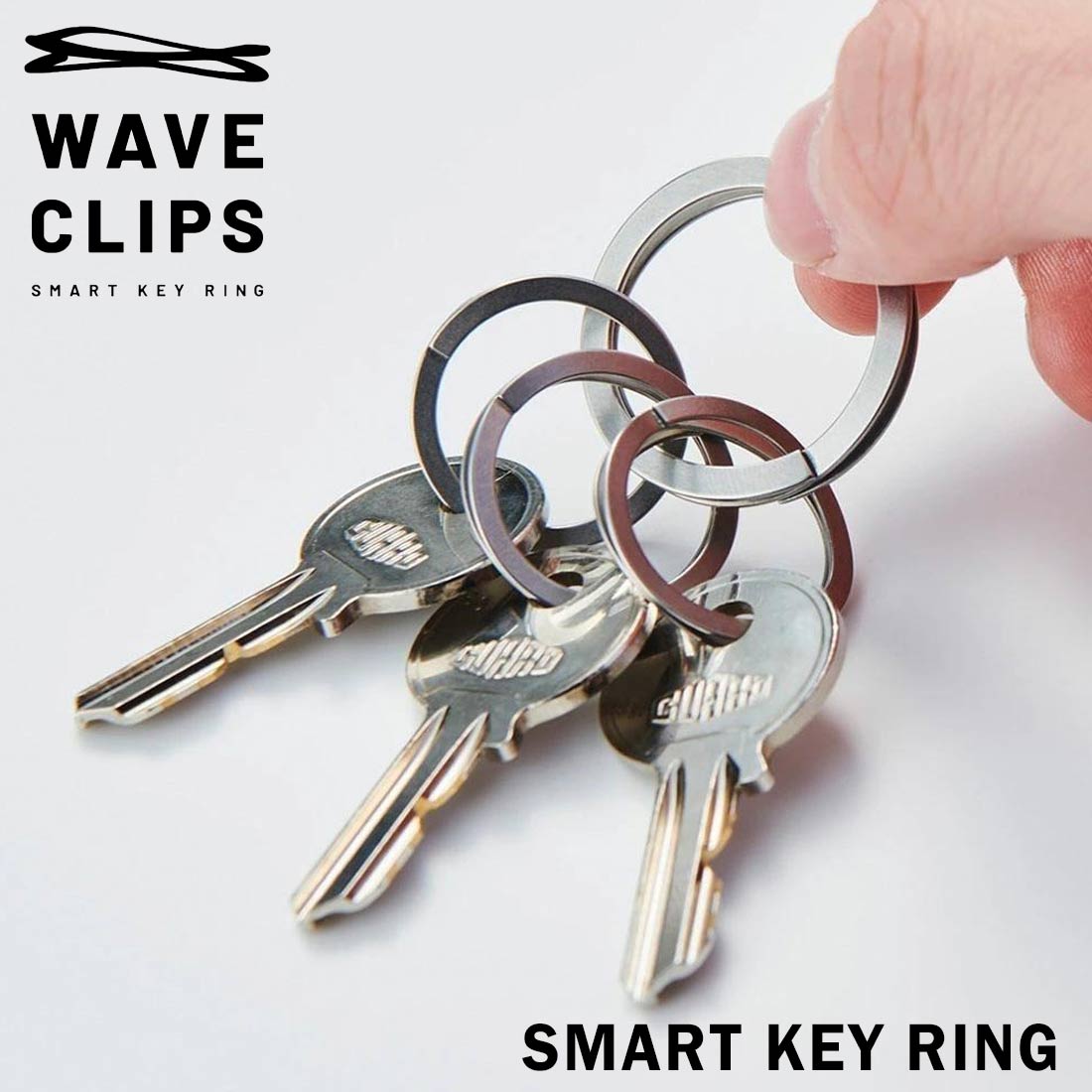 xlov 　キーホルダー　キーリング　スマホグリップ　セット　ウムティ キーホルダー キーリング クリップ ミニクリップ ベルト ステンレス