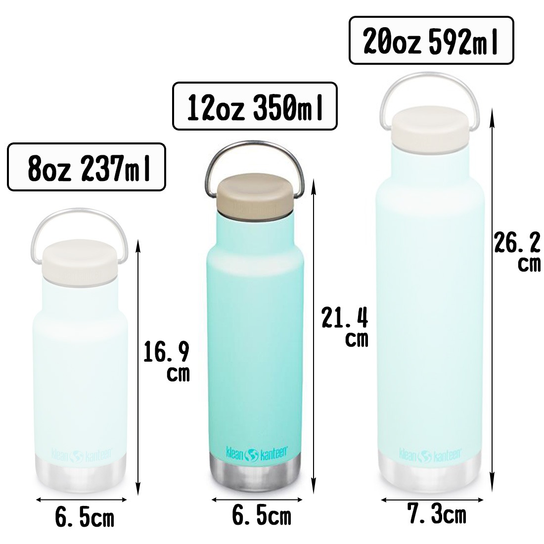 クリーンカンティーン クラシックインスレートナロー 12oz 保冷