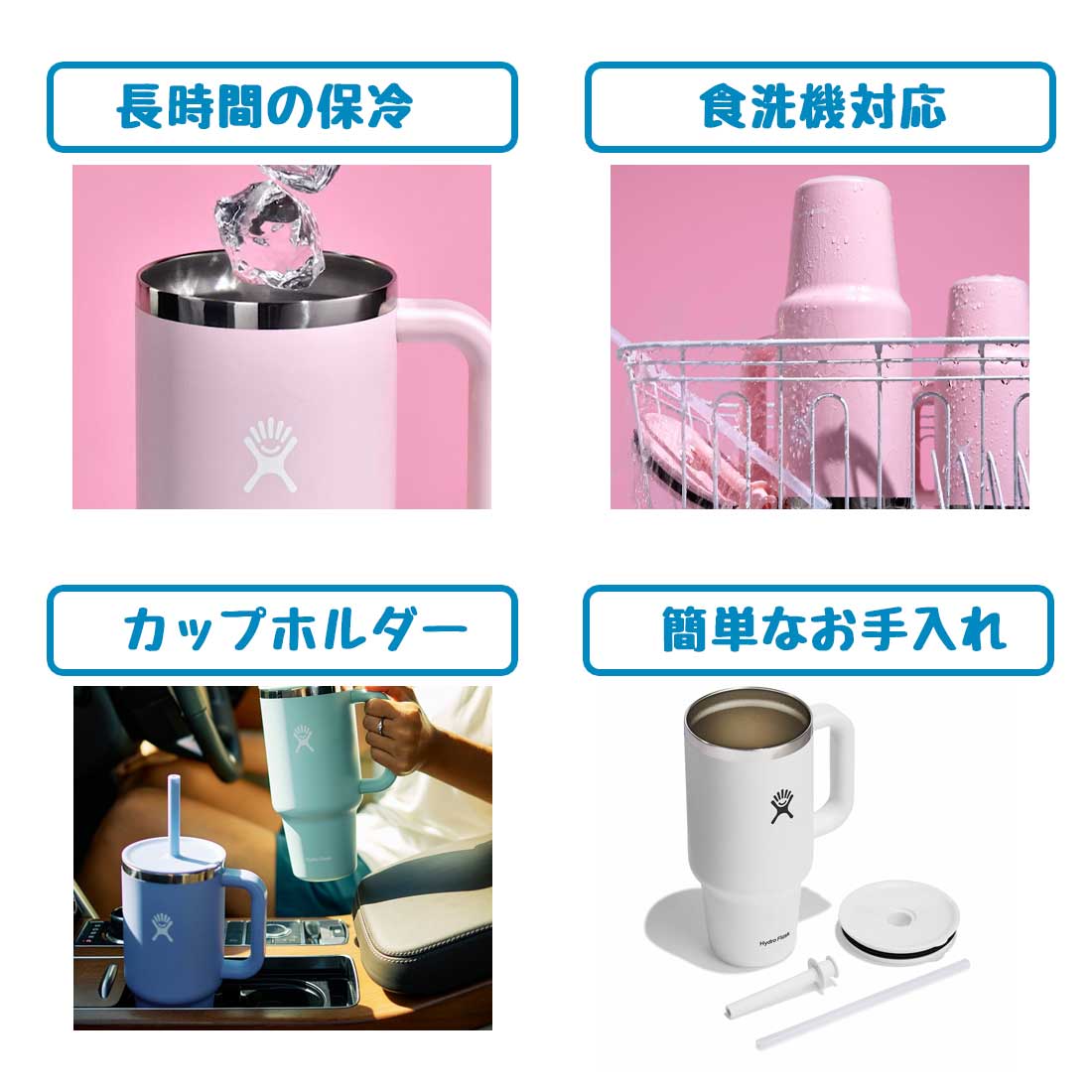 ハイドロフラスク オールアラウンド トラベル タンブラー 32oz 保温