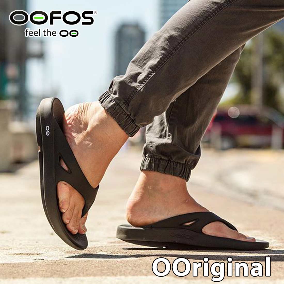 OOFOS OOriginal ウーフォス オリジナル サンダル　26