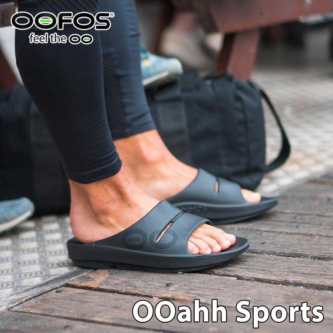 【新品】 OOFOS ウーフォス Ooahh ウーアー リカバリーサンダル 28