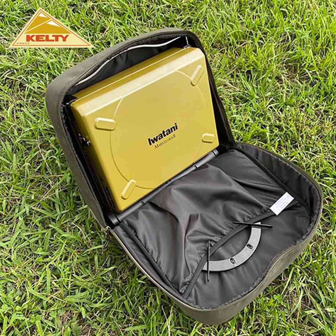 ケルティ カセット ストーブ ケース キャンピング アクセサリーバック
