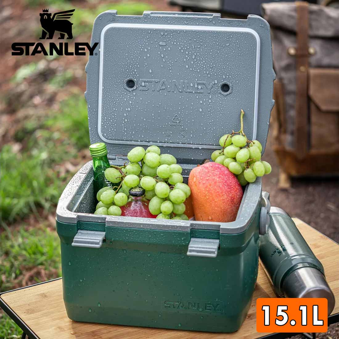 スタンレー　クーラーボックス15.1と真空ボトル1.32Lセット STANLEY(スタンレー) クーラーボックス 15.1L