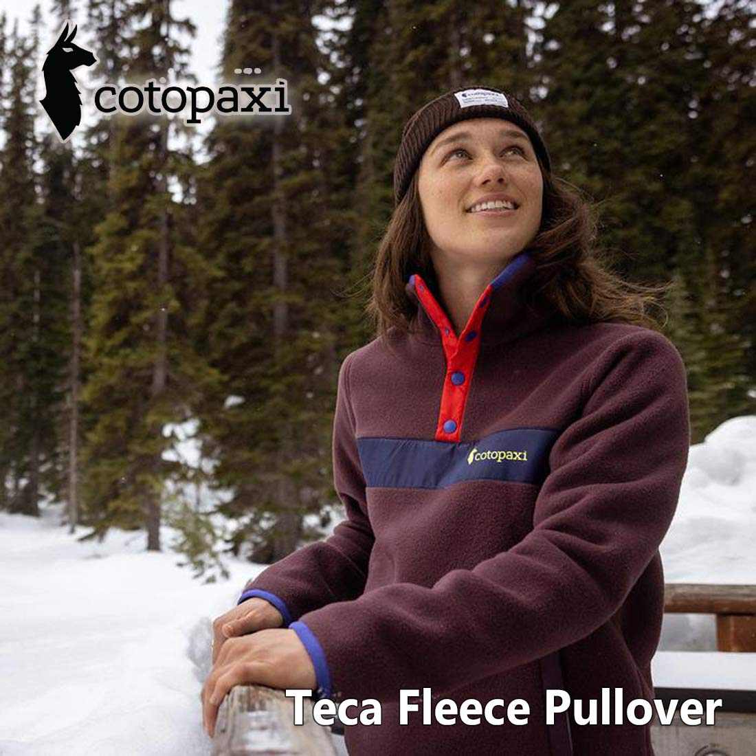 コトパクシ テカフリース プルオーバージャケット ウィメンズ フリース